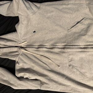 Men's Gray Hoodie Sweater